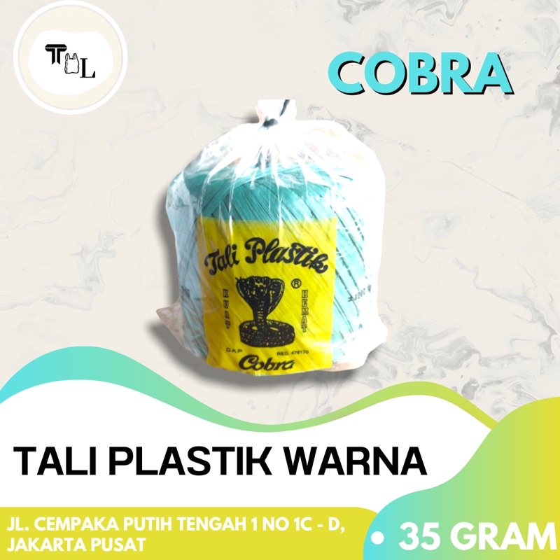 

Tali Plastik Warna Cobra - 1000Meter
