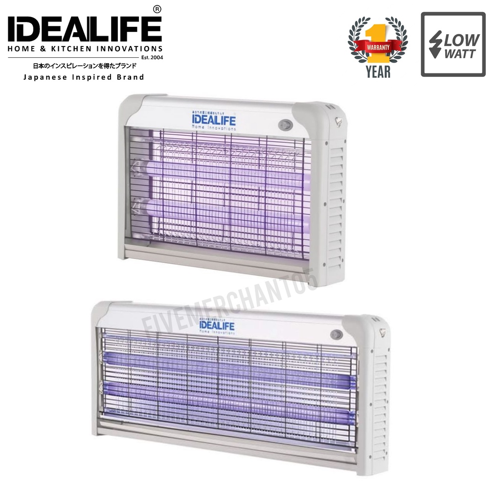 Pest Control Idealife IL 40 W IL 20 W Lampu Nyamuk Insect Killer Lampu Nyamuk Idealife IL-20 IL-40