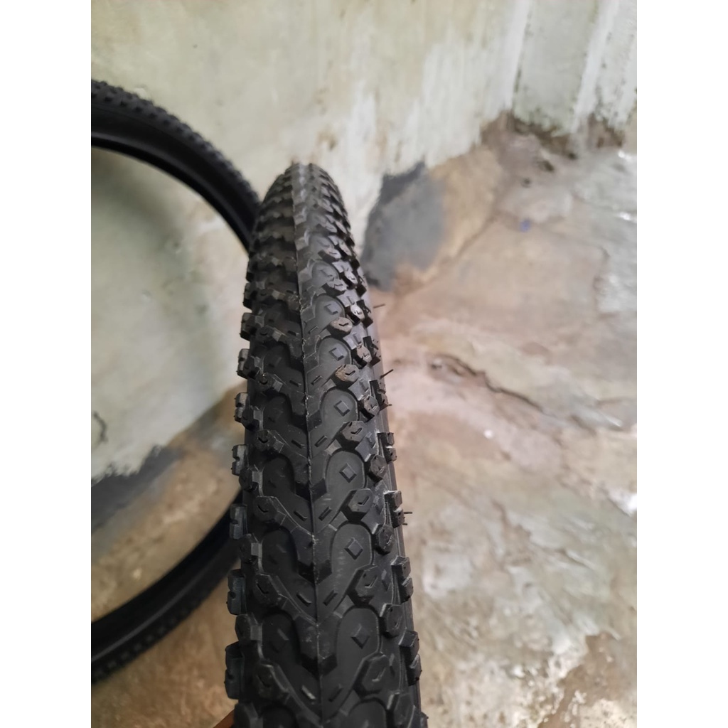 TERMURAH!!! Ban Luar Sepeda Ukuran 27.5 x 2.10 / COMPASS Hitam / Satuan / Realpict