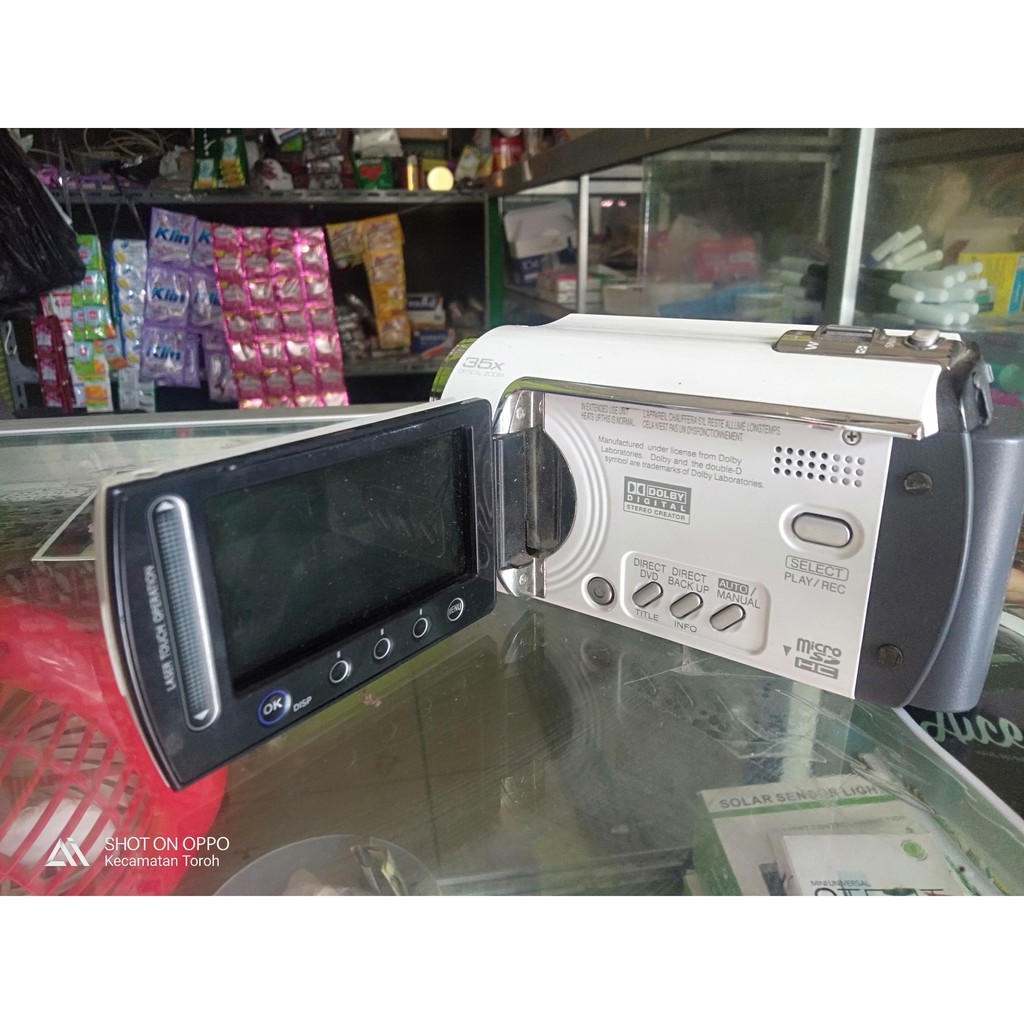 Handycam JVC Everio GZ MG335 WU Hardisk 30 GB Putih