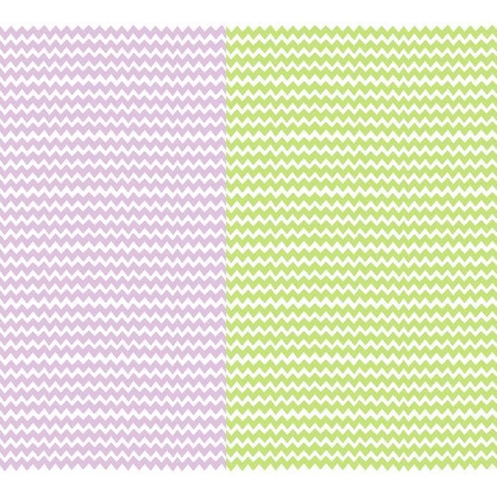 Kertas Scrapbook - Chevron Stripe Design (1)