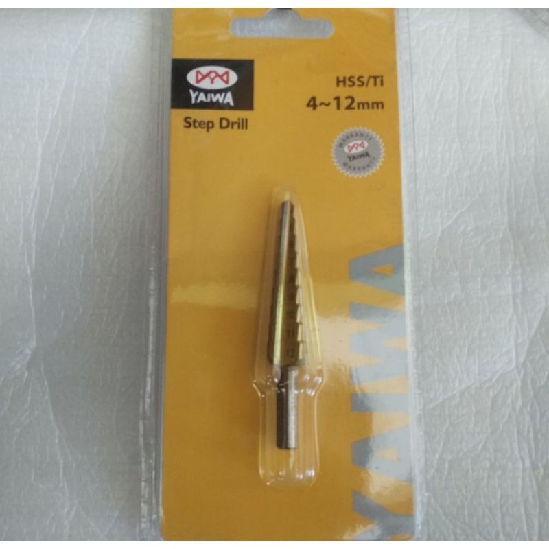 mata bor pagoda / step drill 4-12mm YAIWA