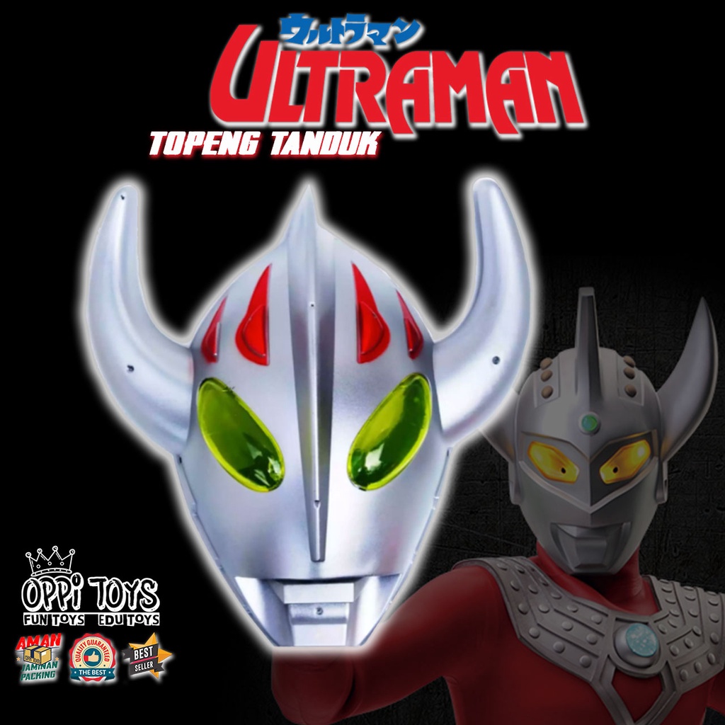 [COD] Mainan Topeng Ultraman Taro - Topeng Ultramen Plastik - Cosplay Ultramen - Ultraman Taro Mask
