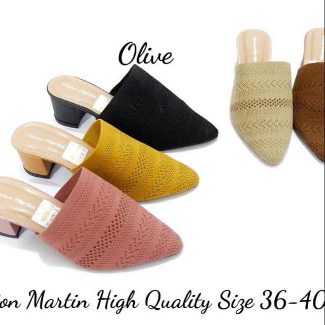 Rajut hak tinggi 5cm