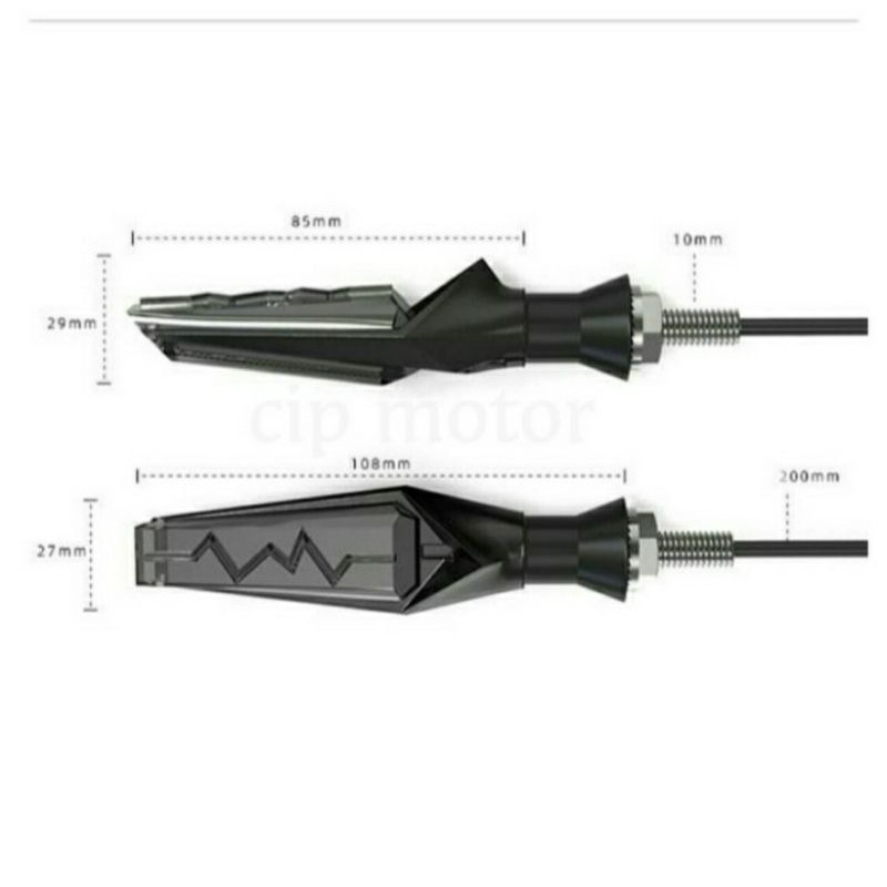 Lampu Sen Led Running