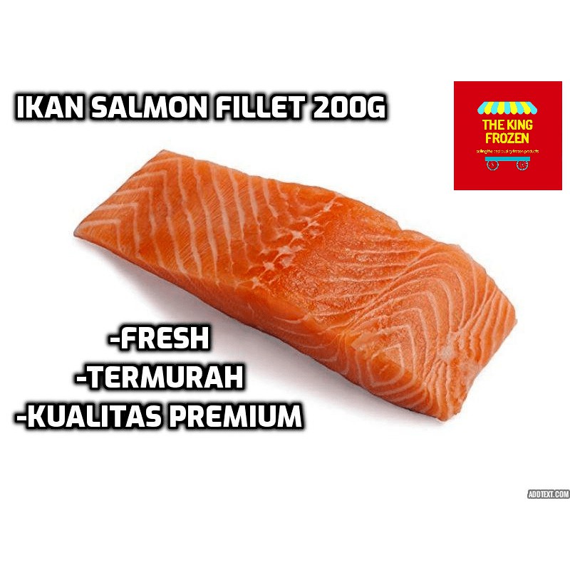 

Salmon Segar 250G, Kualitas Sashimi