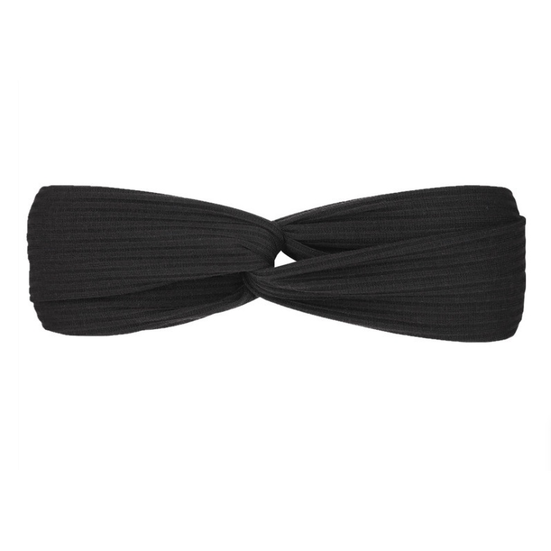 Bando Penahan Rambut / Bando Penyerap Keringat / Bando Wanita Versi Korea / Bando Karet Rambut Warna Solid Elastis / Bando Untuk Olahraga / Bando Untuk Makeup / Bando Untuk Cuci Muka