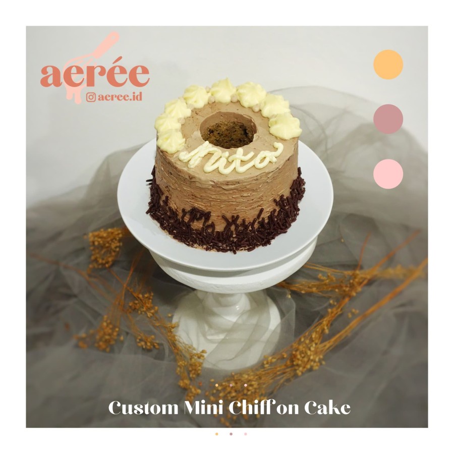 

Mini Chiffon Cake - CUSTOM