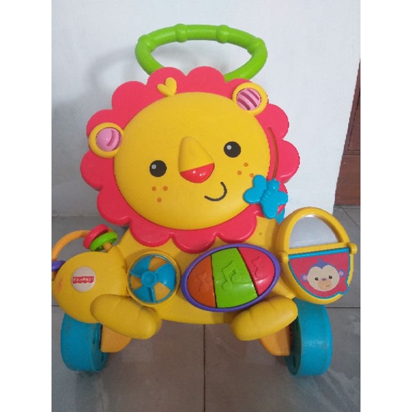 Preloved Push walker Fisher price