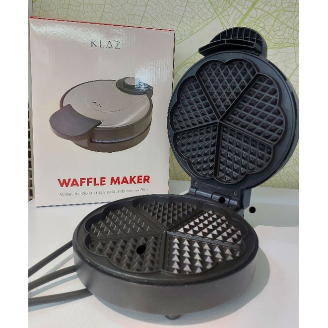 WAFFLE MAKER 5 CETAKAN / PEMBUAT KUE / KLAZ WAFFLE MAKER