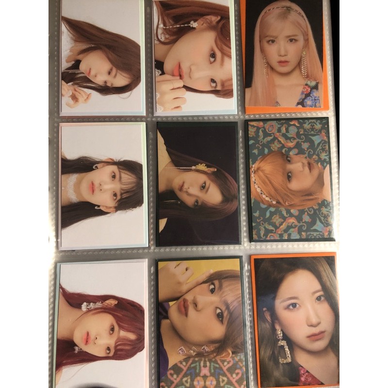 PC IZONE IZ*ONE POSTCARD SAKURA CHAEWON CHAEYEON HITOMI YENA YUJIN
