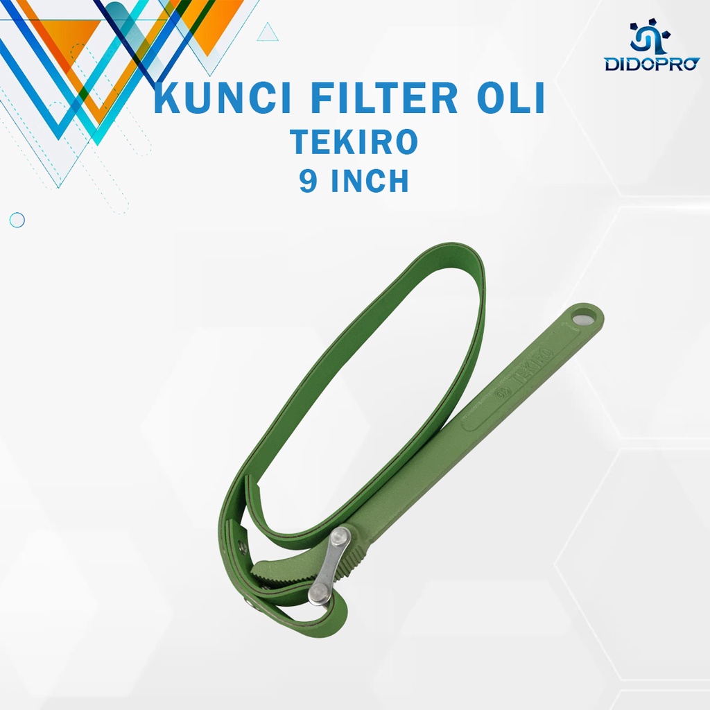 Alat Pelepas Filter Oli Mobil Kunci Pembuka Filter Oli MODEL SABUK BELT TYPE 9 INCH TEKIRO ASLI