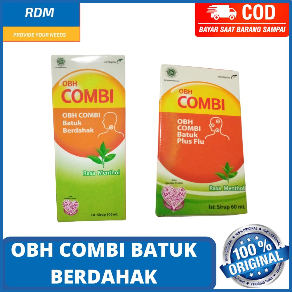 OBH COMBI BATUK BERDAHAK 100 ML OBH COMBI BATUK BERDAHAK 60 ML