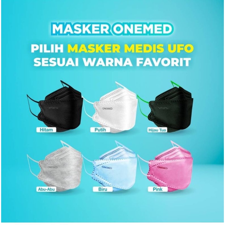 Masker KF94 Onemed UFO masker medis korea 1box isi 20pcs