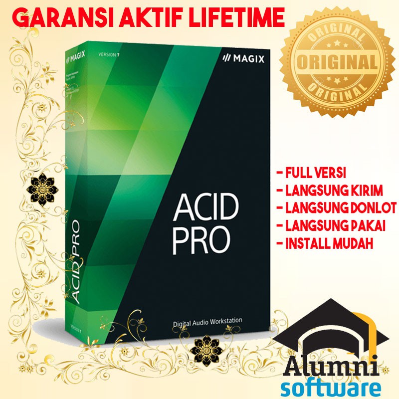 [FULL VERSION] Magix Acid Pro 9 Music LIFETIME - GARANSI AKTIVASI