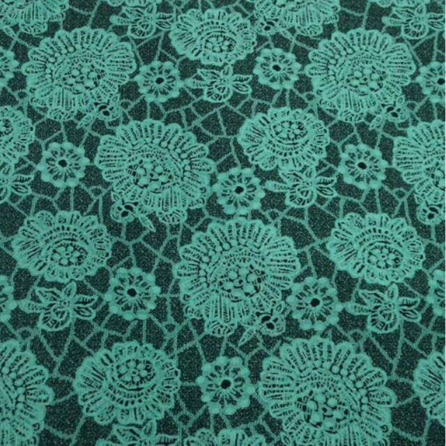 Kain Spandek Motif Bunga Mawar