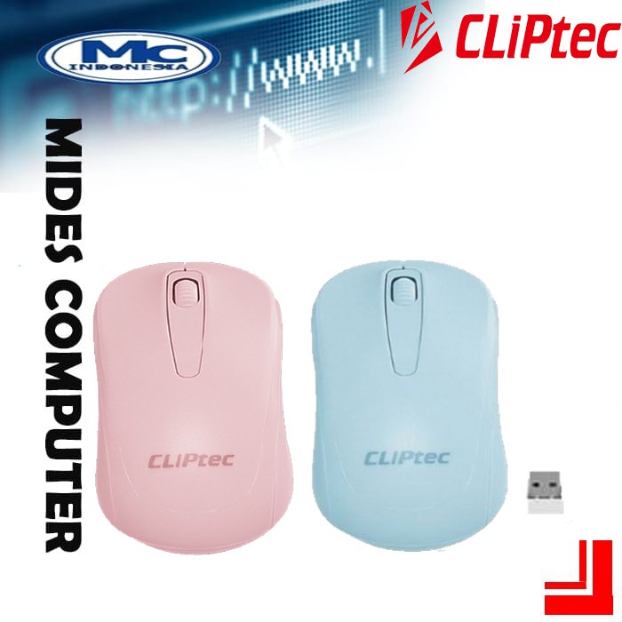 Mouse Wireless Cliptec 859