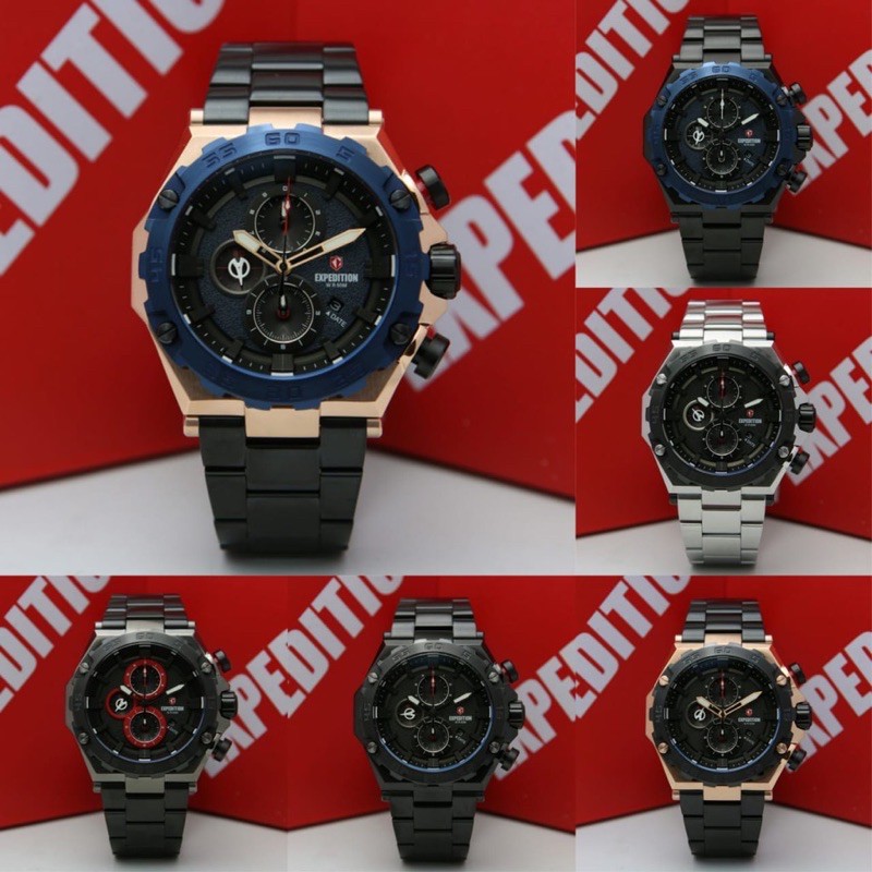 Jam Tangan Pria Expedition E6797 Original Bergaransi Resmi