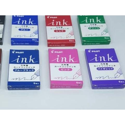 

★ PILOT INK CARTRIDGE / TINTA KATRID IRF-5S - Biru ◊
