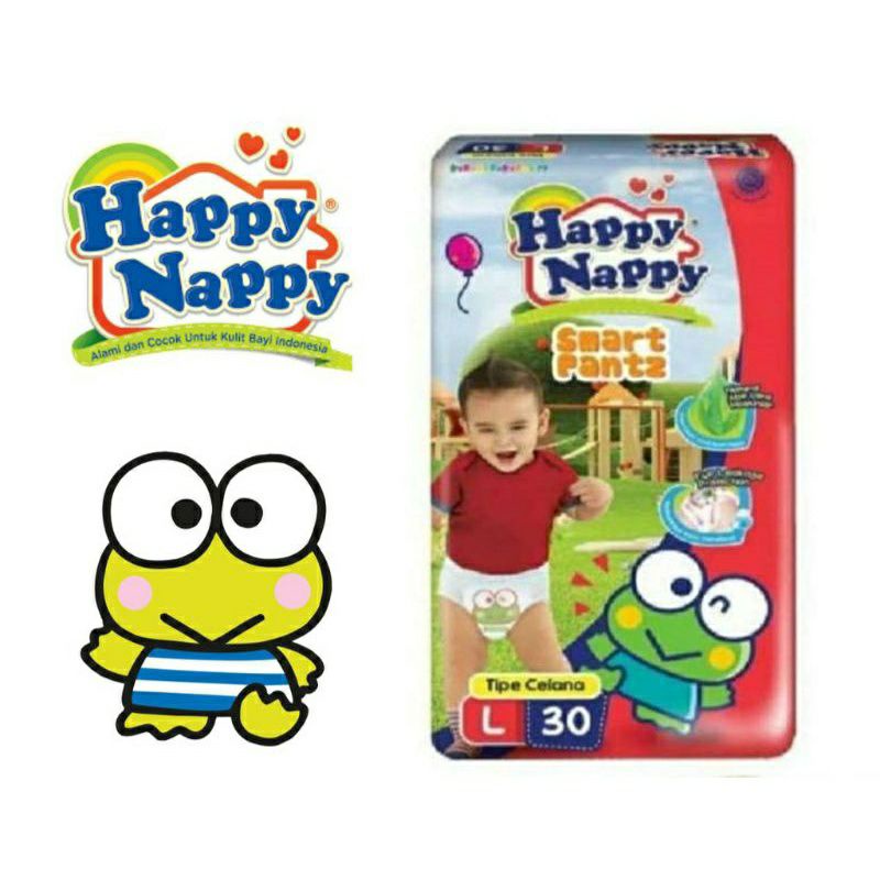 HAPPY NAPPY smart pants popok celana Happy Nappy L28