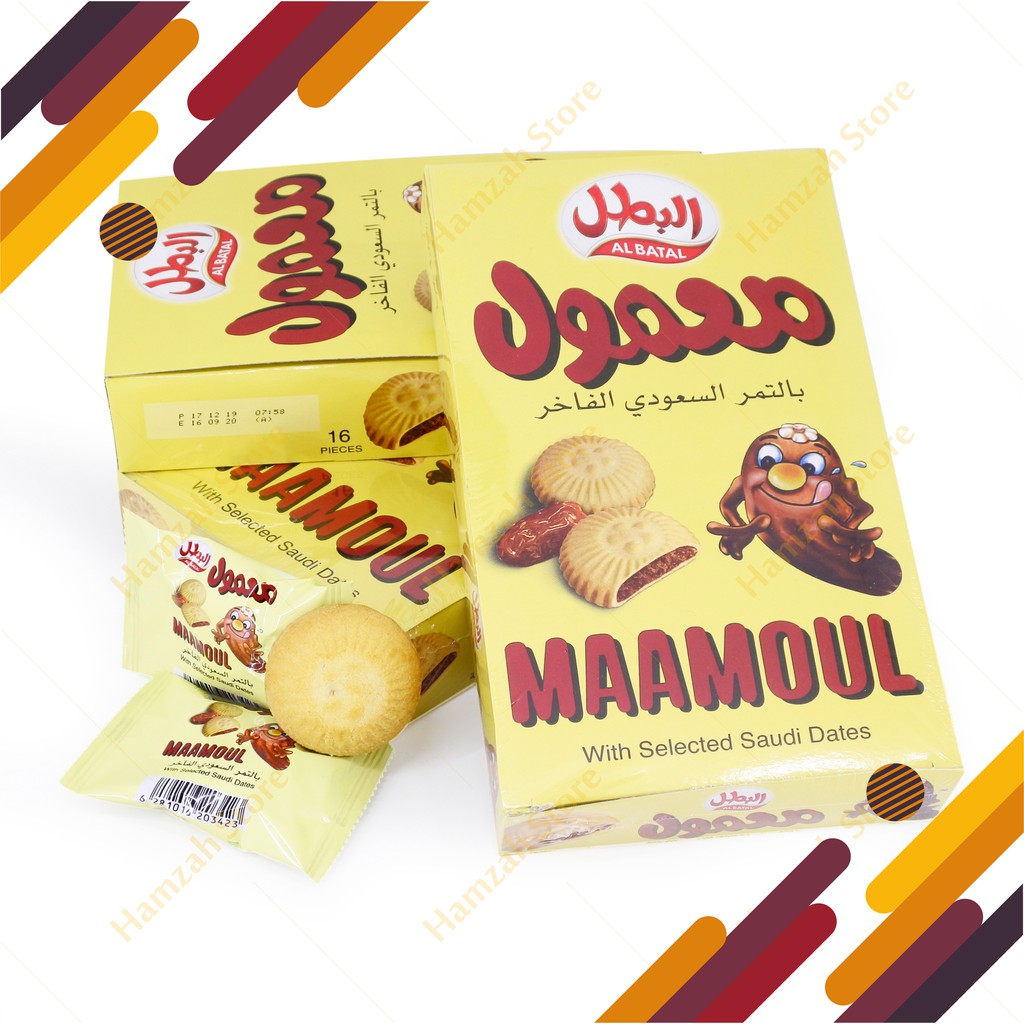 

Biskuit Al Batal Maamoul Pack | Biskuit Kurma oleh-oleh Haji dan Umroh