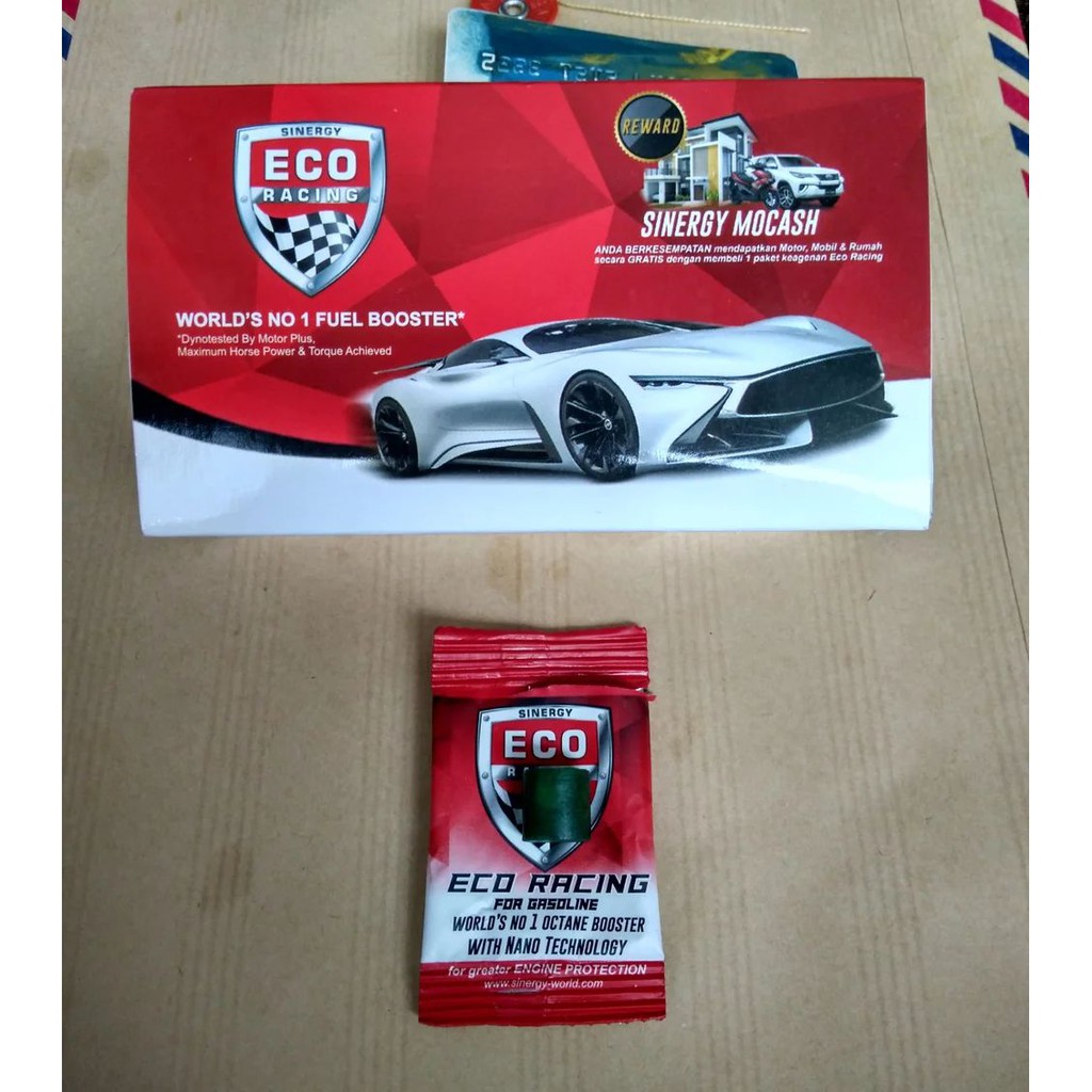 Termurah Eco Racing Mobil Bensin Pr Sachet Terlaris