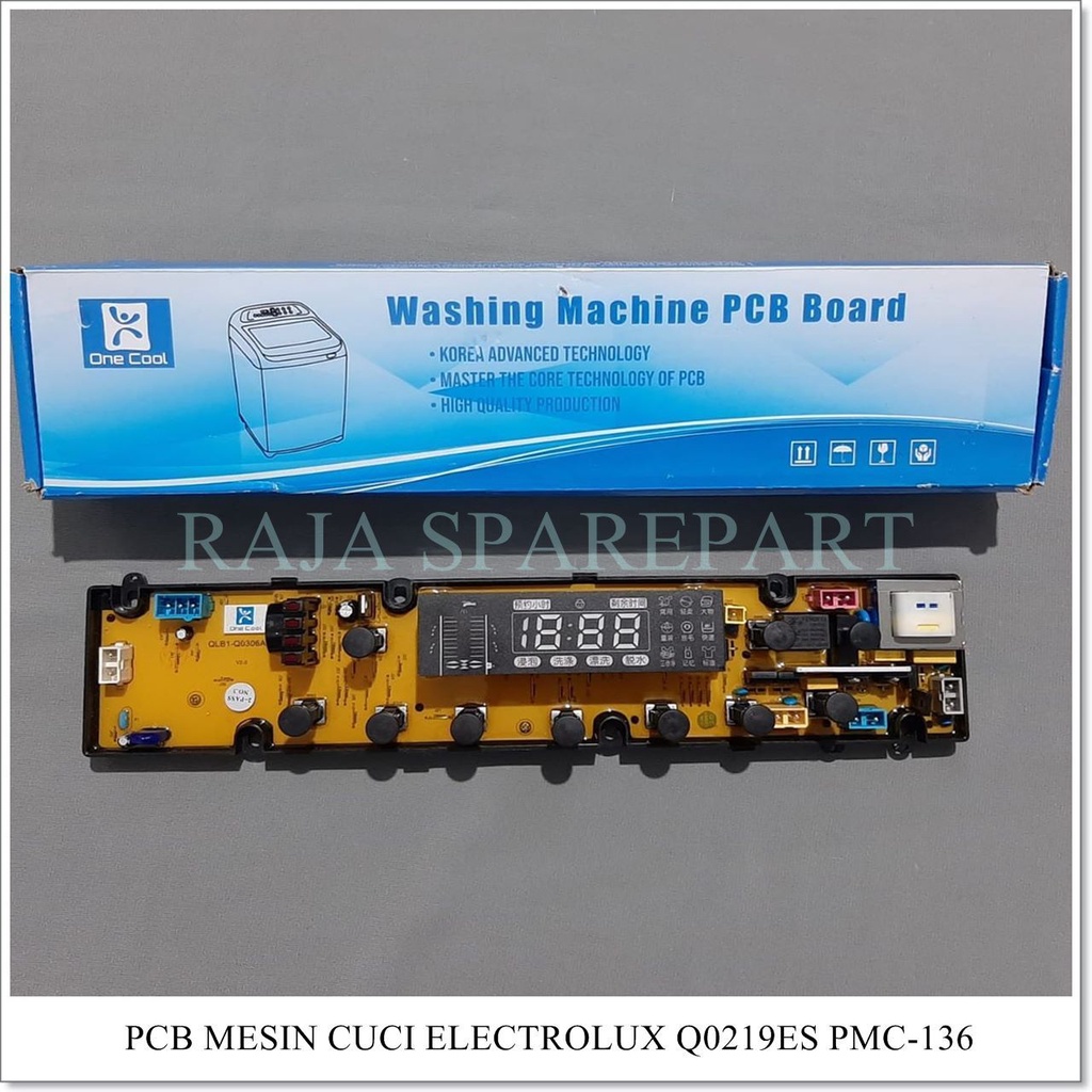 PCB/Panel/Modul Mesin Cuci ELECTROLUX Q0219ES PMC-136