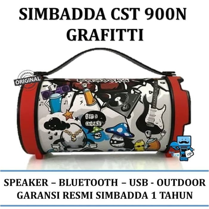 Speaker Simbadda CST 900N Grafitti BAZOOKA - Bluetooth Outdoor