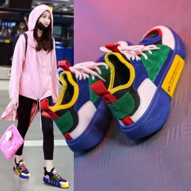 Sepatu sneakers import lining wade harajuku ullzang versi china