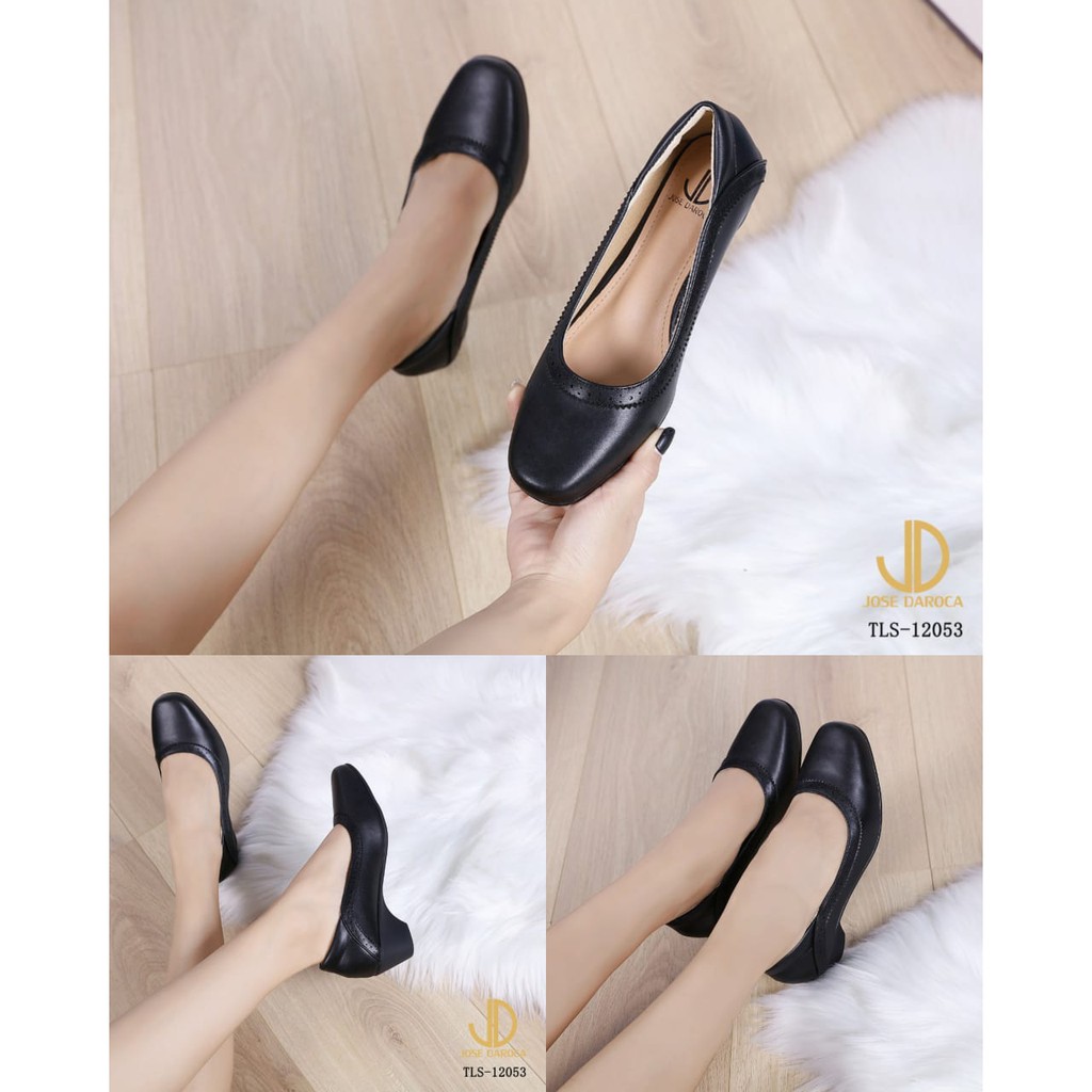 JOSE DAROCA Sepatu Heels Pump Kulit # TLS-12053 # ORIGINAL