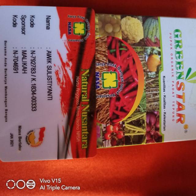 Green star pupuk nasa