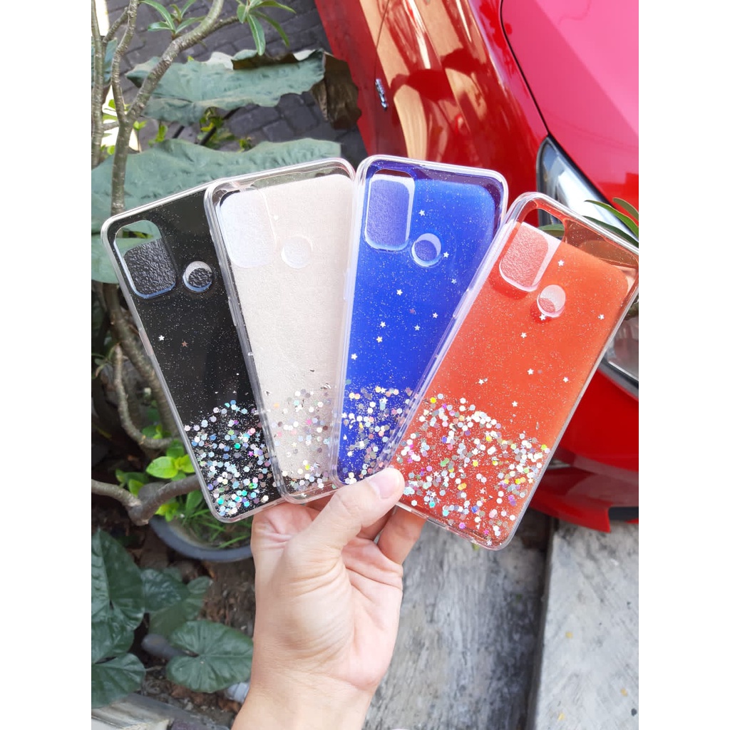case softcase glitter oppo a53 / a33 new