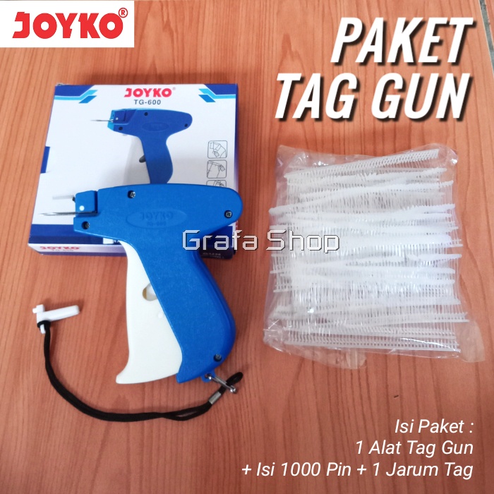 

Paket alat tembak label Tag Gun Tag Pin Jarum laundry tag gun baju joyko xtrail dan merk lainnya