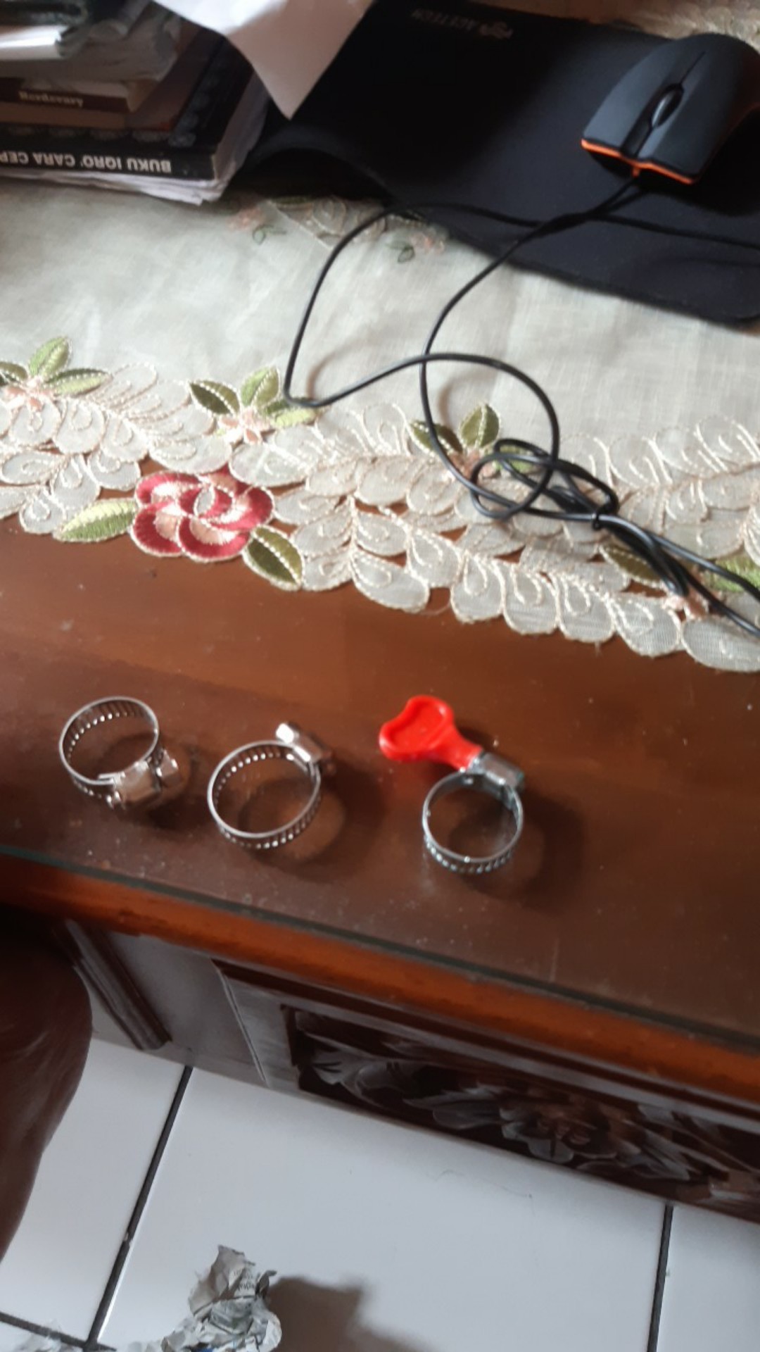 Klem Gas / Klem Selang Gas / Cincin Gas / Cincin Selang Gas / Klem Selang /  Hose Clamp / Klem 7/8