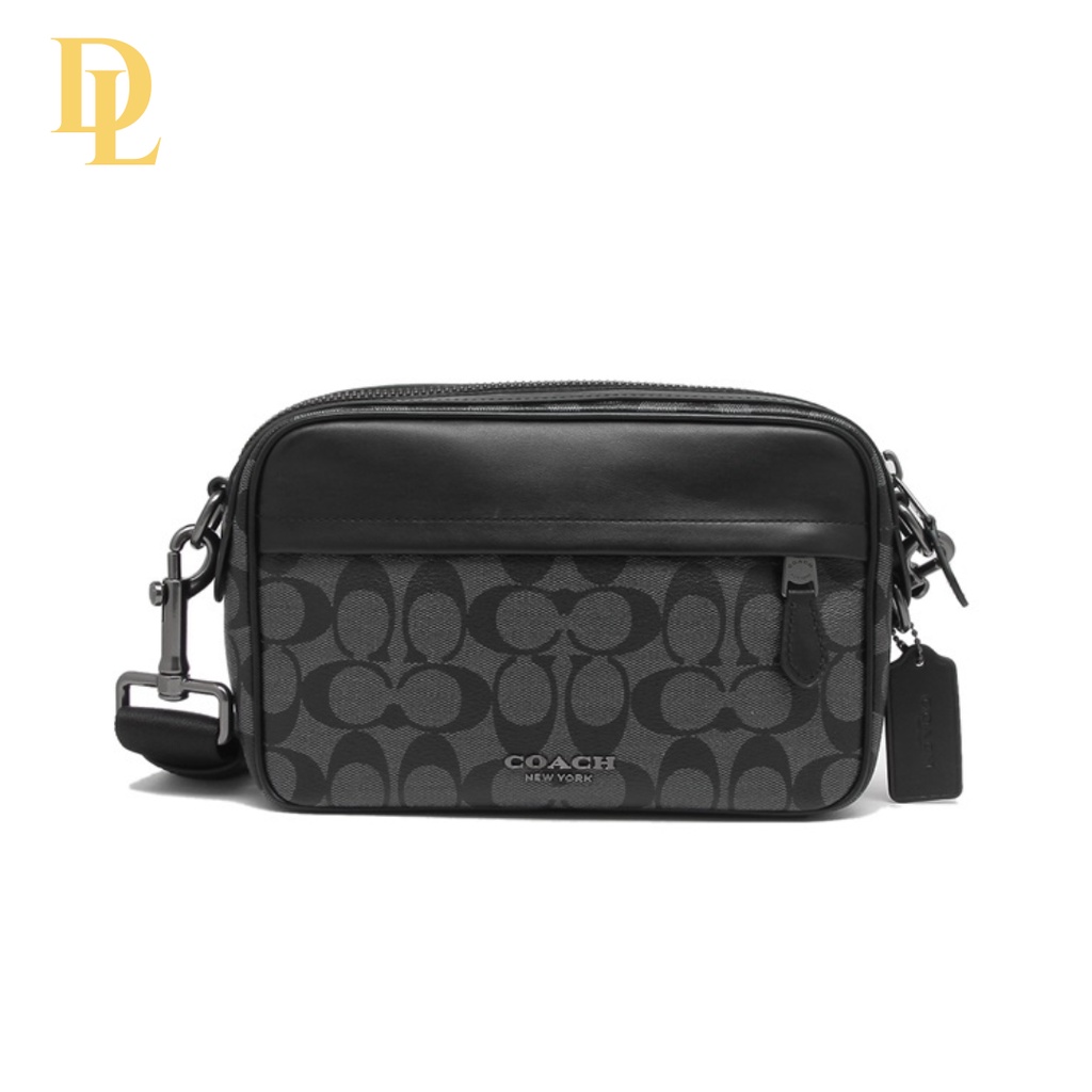 GRAHAM CROSSBODY IN SIGNATURE CANVAS (COACH F50715)