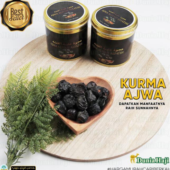 

Get Now Kurma Ajwa Aliyah Al Fatih 500 GR Gram Kemasan KALENG Kurma Nabi Asli Boleh Diadu