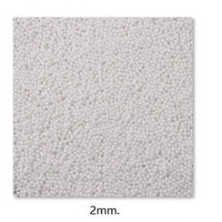 

Nonpareils/ sprinkle permen impor ivory / mutiara 2mm