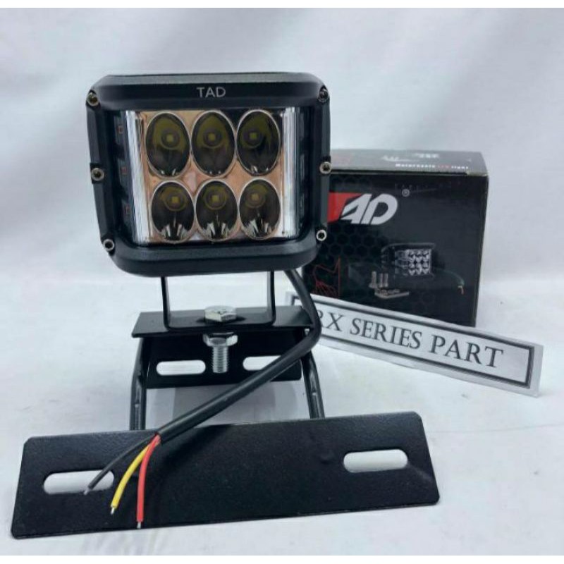 Lampu LED STROBO RX KING RX S pangkon plat nomor