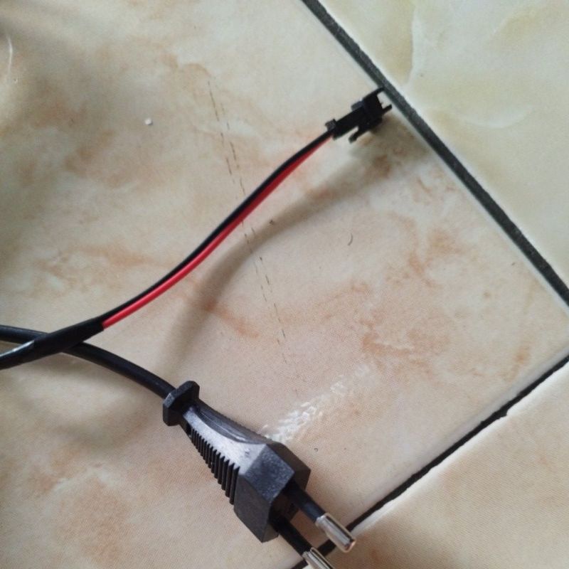 Kabel lampu dengan on off saklar