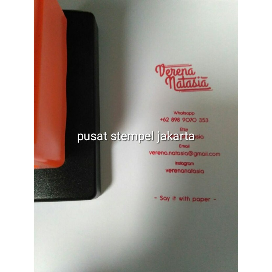 

Jual Stempel Warna Persegi Panjang Ukuran 22 x 91 mm Stempel Flash Limited