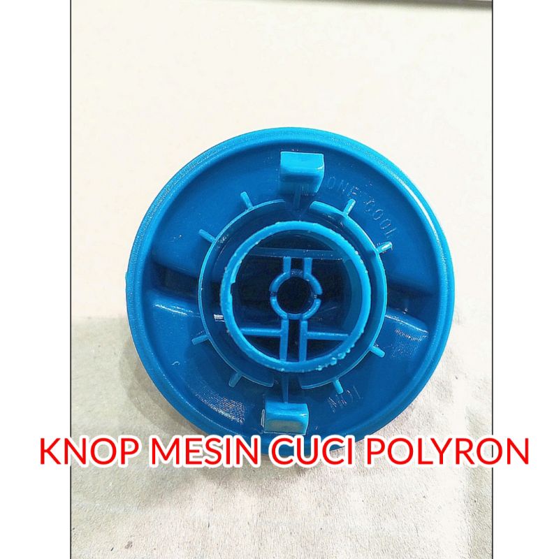 KNOP MESIN CUCI 2 TABUNG POLYTRON MODEL BARU