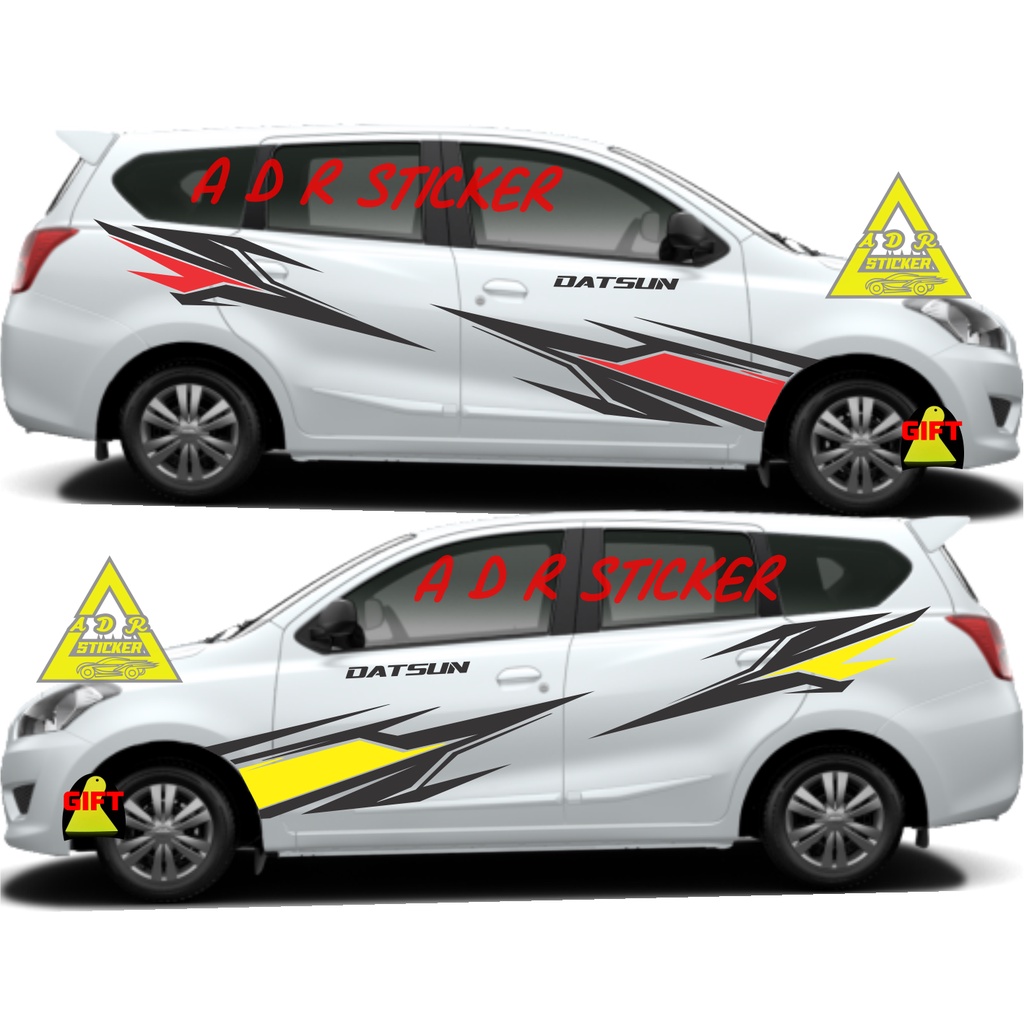 STICKER STIKER MOBIL DATSUN CUTING STICKER STIKER MOBIL DATSUN TERBARU