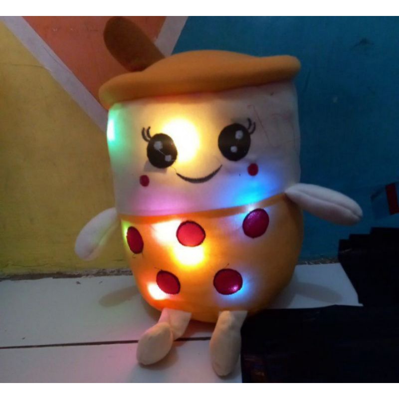 Boneka Boba Led Nyala Ukuran L Mainan anak Lucu Viral Murah