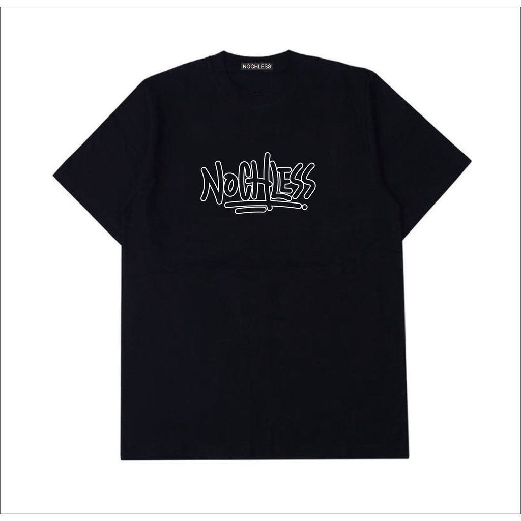 TSHIRT BLACK OO II NOCHLESS