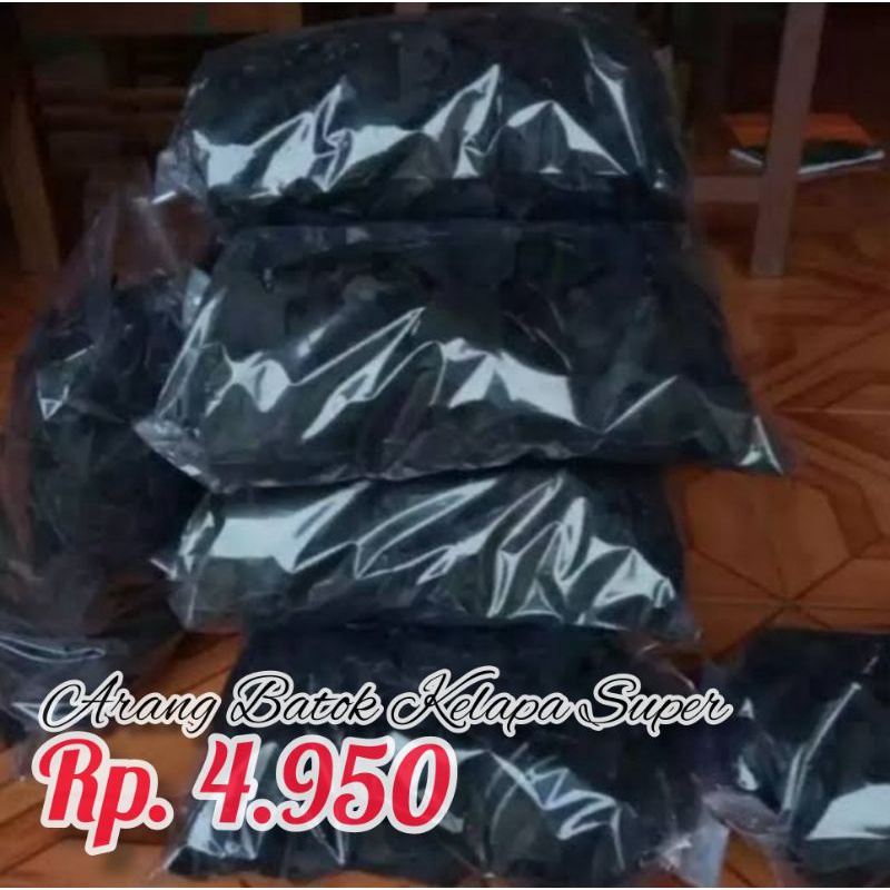 

Arang Batok Kelapa Kualitas Terbaik / Best Quality Coconut Shell Charcoal (Harga Rp.4.950/500gram)