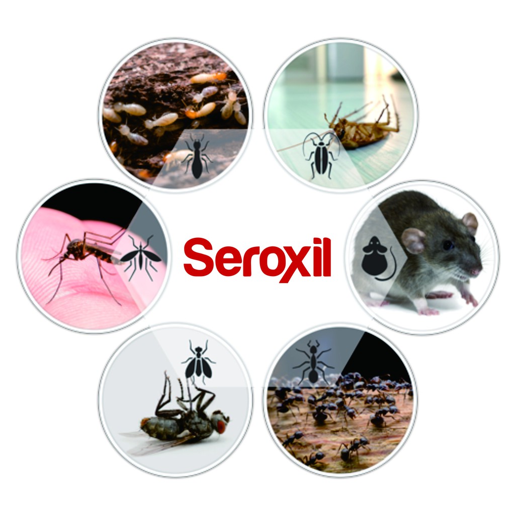 Seroxil Cairan Anti Serangga Pembasmi Anti Semut / Anti Kecoa Semprot 450ml