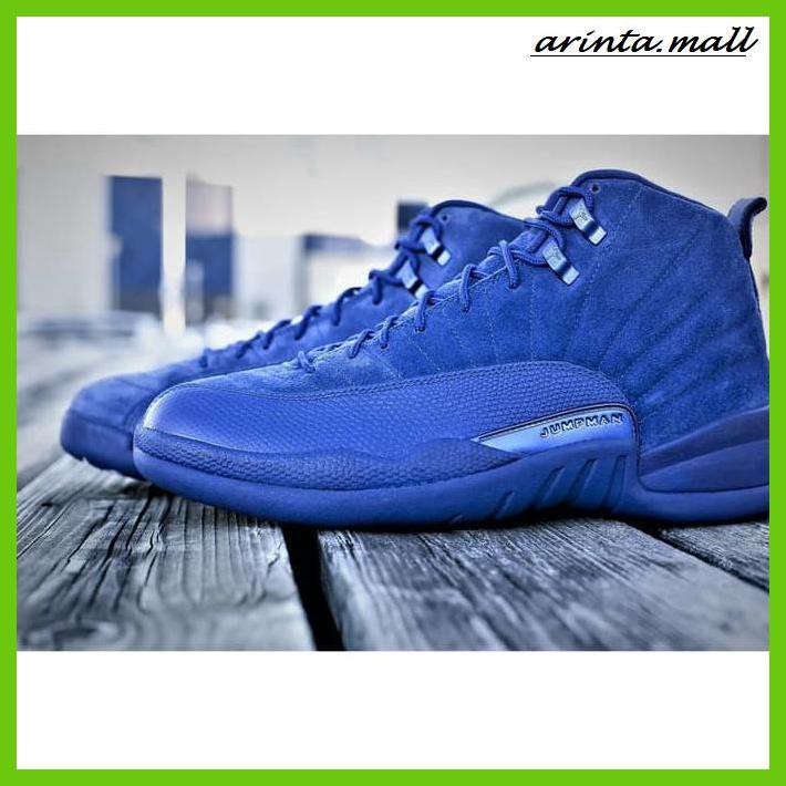 jordan 12 black suede