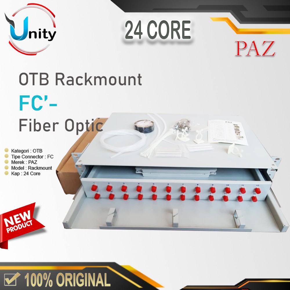 OTB Rackmount 24 Core FC PAZ Fiber Optik OTB Original OTB 24C
