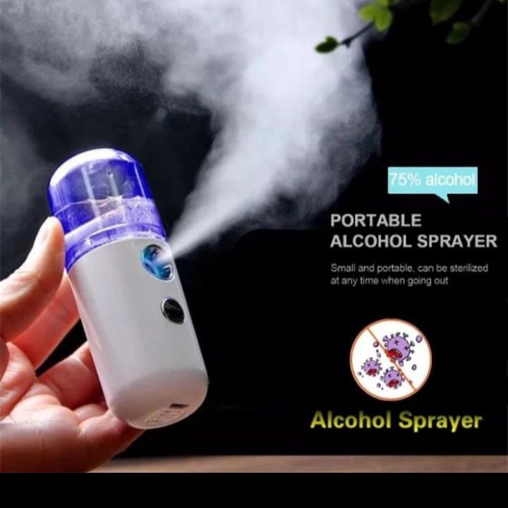 Alat Facial Wajah Alat Pelembab Pembersih Kulit Wajah Pria Wanita Facial Steamer Portable