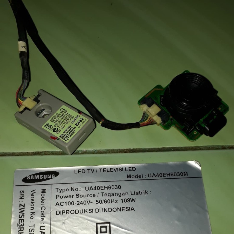 Remote Sensor IR Samsung UA40EH6030M UA40EH6030 40EH6030